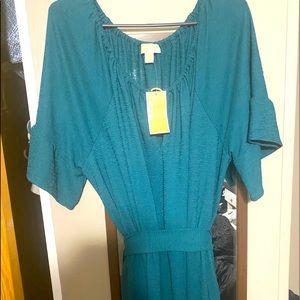 Michael Khlors 3x green dress